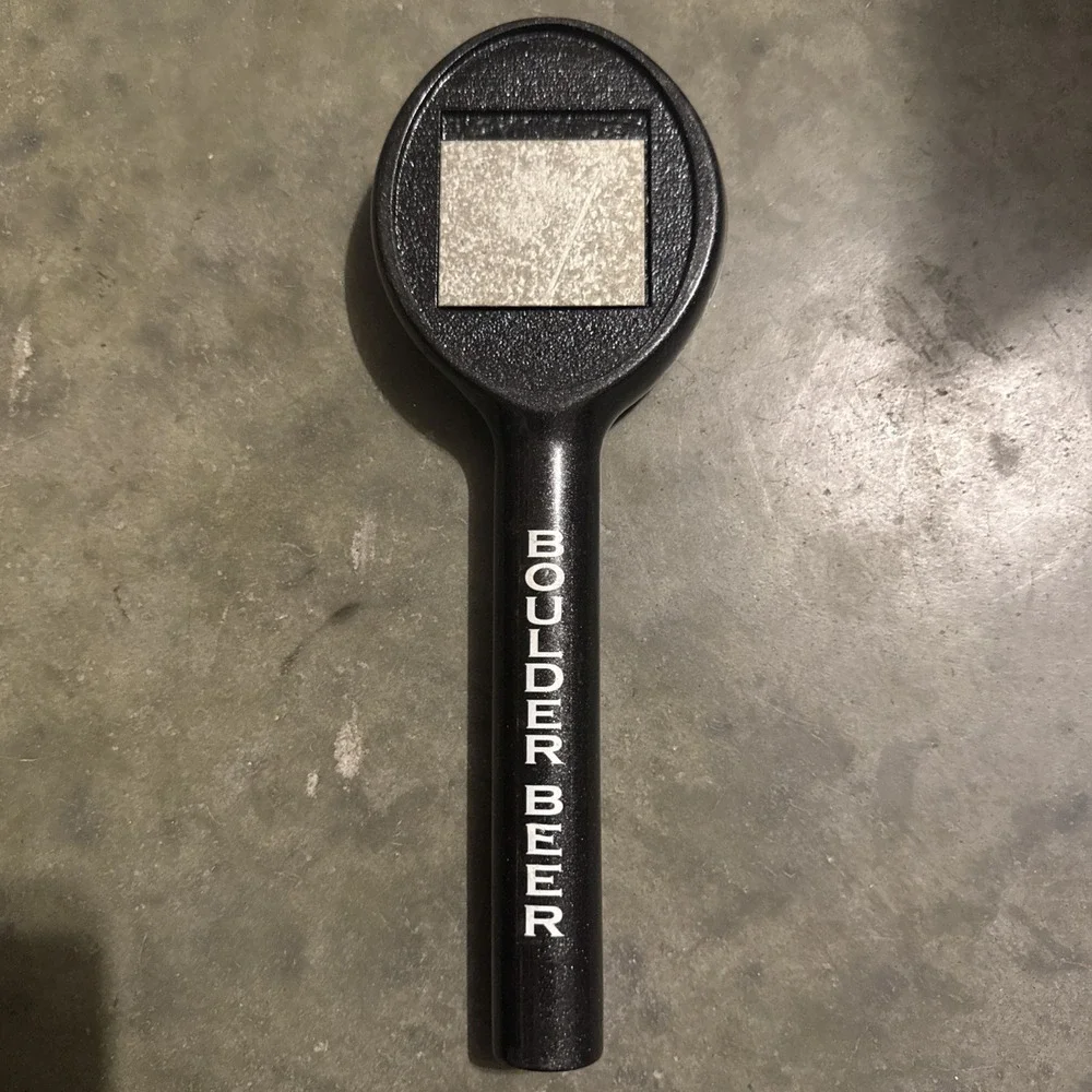 Boulder Beer Beer Tap Handle Black